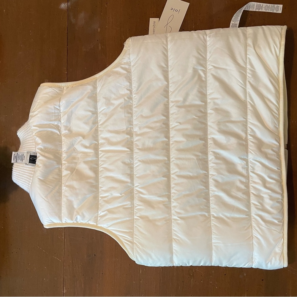Joie Cream Reversible Puffer Vest - Picture 6 of 7